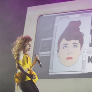 Kiesza Shines on Stage with Her Electrifying Solo Performance