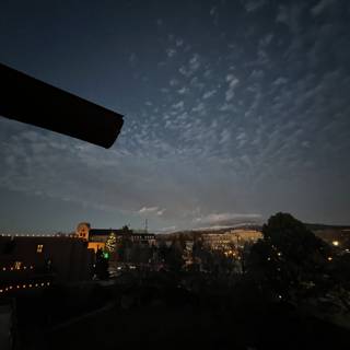 Urban Nightscape in Santa Fe