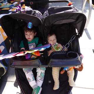 Sunny Stroll with Little Adventurers