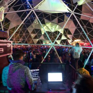 Urban Nightclub Concert with DJ and Dome