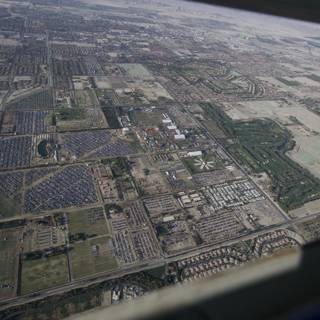 Aerial View of Indio Metropolis
