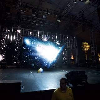 Electrifying Light Show at Coachella