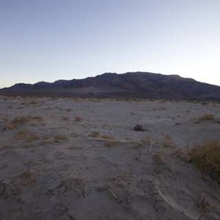 Majestic Mountains in the Death Valley Desert