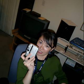 Portrait of Ryoko with Camera
