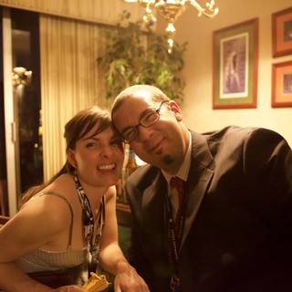Smiling Couple Pose Together at DEF CON 17