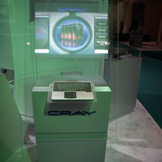 High-tech computer stand