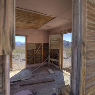 Abandoned Wooden House in Death Valley