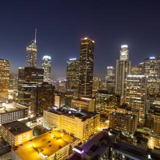 Los Angeles Metropolis at Night