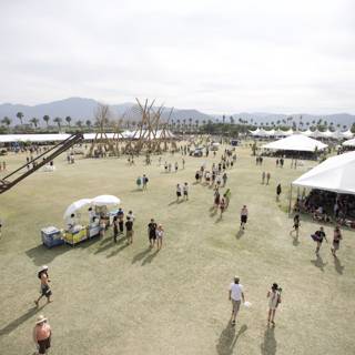 Coachella Crowd Takes Over the Field