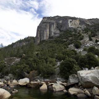 Grandeur of the Yosemite's Cliff