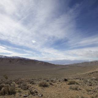 Desert Scenery from Hilltop