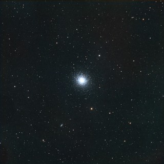M13 Hercules Globular Cluster in SHO Palette with LRGB