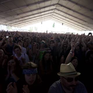 Fashionable Crowd at Coachella Music Festival