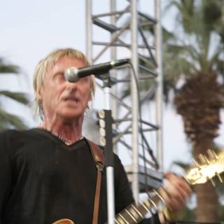 Paul Weller Performing at Coachella 2009