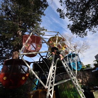 Vintage Ferris Wheel Ride at Twilight Park
