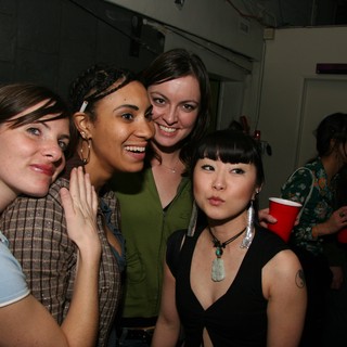 Four Friends Celebrate New Year's Eve 2005