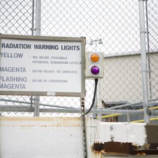 Radiation Warning Lights Ahead