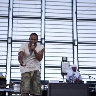 Pharoahe Monch wows the crowd with his musical talent