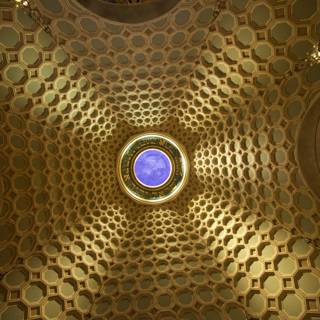 Illuminated Patterns in the Dome of the Holy Cross