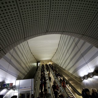 metro station