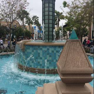 The Majestic Fountain at Disney California Adventure Park