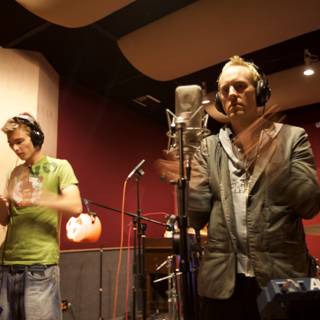 Recording session with Josh Freese