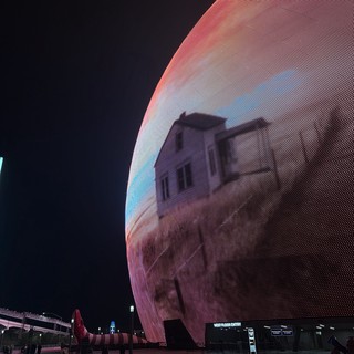 Las Vegas Sphere or similar entertainment venue