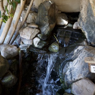 indoor space - possibly gallery, spa, or boutique hotel