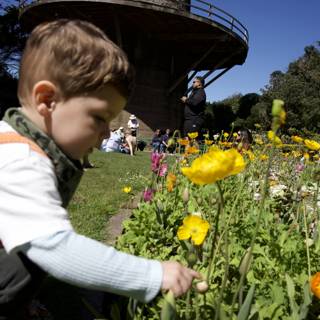 A Young Gardener's Joy in Golden Gate Park, 2024