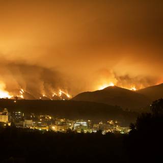 Devastating Station Fire Rages through City and Mountains