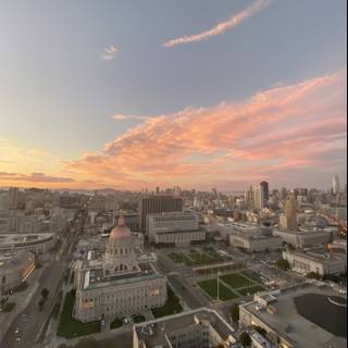 San Francisco Skyline at Sunset