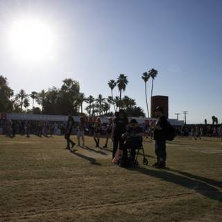 Sunlit Stroll at Coachella 2024