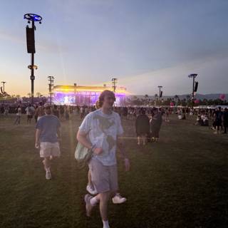 Sunset Stroll at the Festival