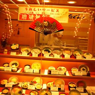 Display of Delicious Japanese Cuisine