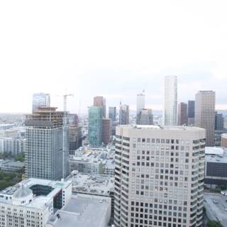 High Rise View of the Urban Metropolis