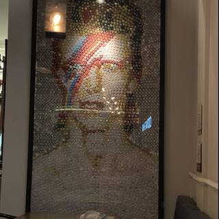 David Bowie Mosaic Artwork in Cuauhtémoc