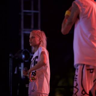 Yolandi Visser Takes the Stage with a Passionate Performer