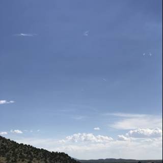 Scenic View From the Top of Hill in Santa Fe