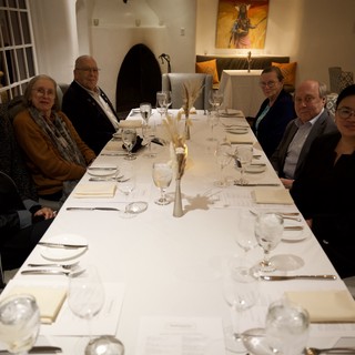 Elegant Group Dinner at Upscale Restaurant