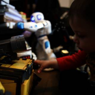 Baby's First Robot Encounter