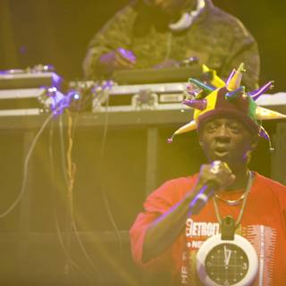Flavor Flav Takes the Stage at Coachella 2009