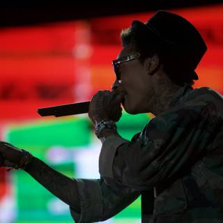 Wiz Khalifa Rocks the Grammy Stage