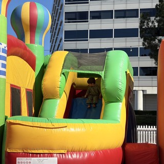 outdoor event space or festival area