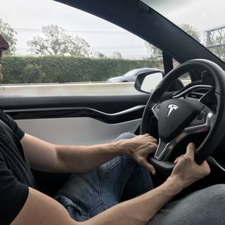 Cruising in a Tesla