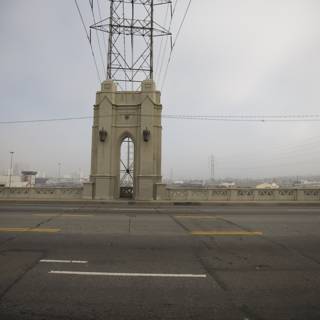 Towering Over the Freeway