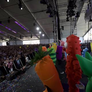 Costumed Crowd Takes the Stage at Cochella