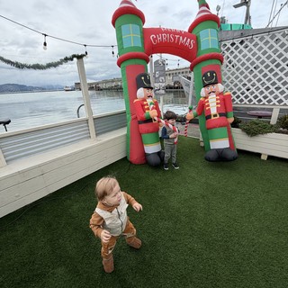 waterfront boardwalk or promenade