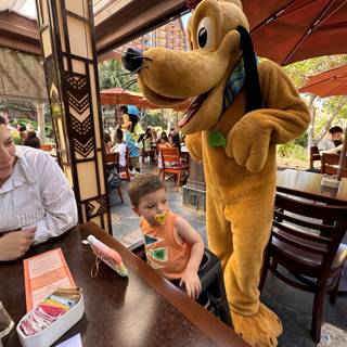 Breakfast with Pluto at Aulani