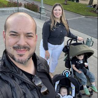 Family Stroll in the Park