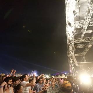 Sky-high energy at Coachella rock concert